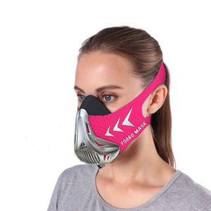 Sport Fitness Mask for Heart Lung Oxygen Control Altitude Training, Unisex - Mass-Qu