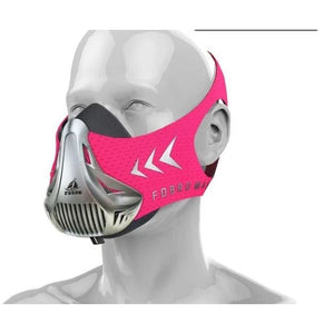 Sport Fitness Mask for Heart Lung Oxygen Control Altitude Training, Unisex - Mass-Qu