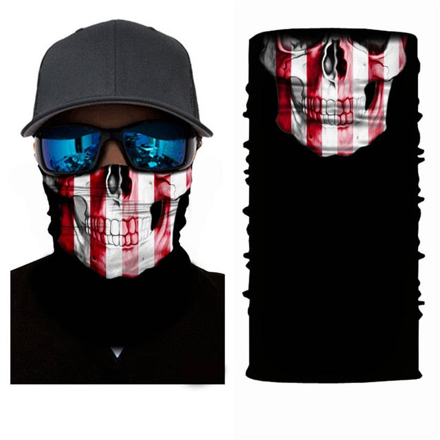 Motorcycle Motocross Cycling Face Shield, Unisex - Mass-Qu