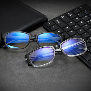 Anti Blue Light Blocking Glasses UV400 Lens Computer Reading Glasses with  Case