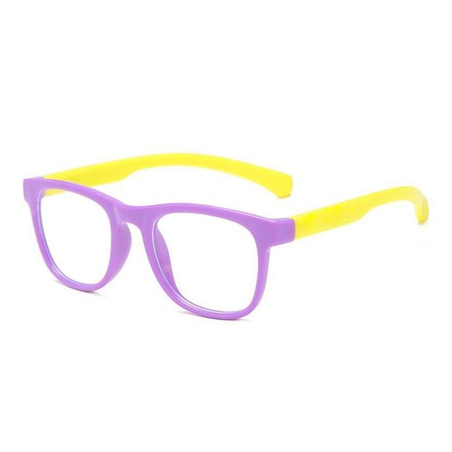 Blue Light Blocking Eyeglasses Square Anti Reflective UV400 Protection for Children Unisex in 7 Unique Color Combinations - Perfect for Students Virtual eLearning Remote Computer Gaming Mobile TV Screens, Warranty Included<br>&#128293; HOT ITEM &#128293; - Mass-Qu