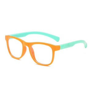 Blue Light Blocking Eyeglasses Square Anti Reflective UV400 Protection for Children Unisex in 7 Unique Color Combinations - Perfect for Students Virtual eLearning Remote Computer Gaming Mobile TV Screens, Warranty Included<br>&#128293; HOT ITEM &#128293; - Mass-Qu